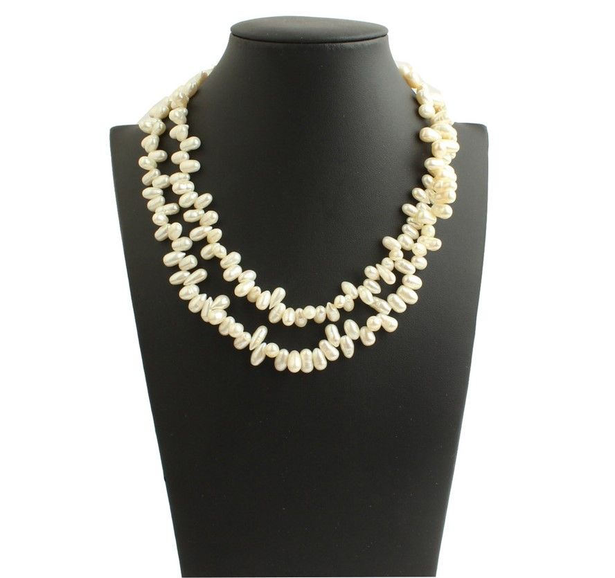 Other Brand White Baroque Pearl Necklace 27291498