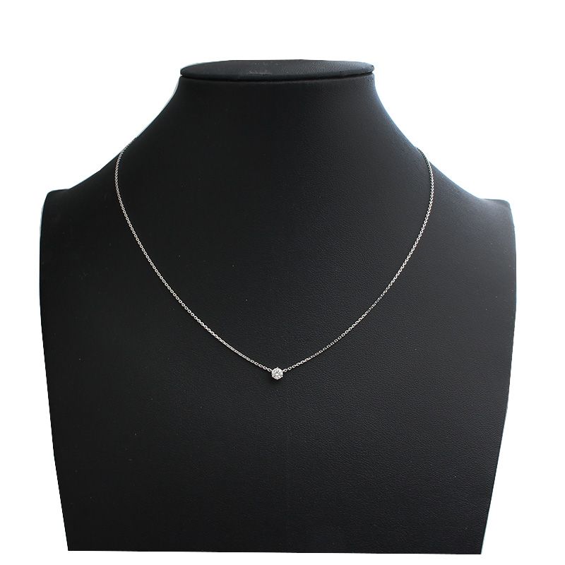 Golden Dew 0.22ct Diamond Solitaire Necklace 123706173