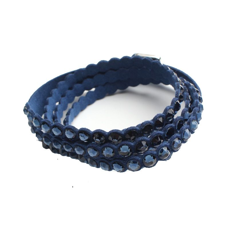 Swarovski Navy Blue Crystal Necklace and Bracelet 119488532