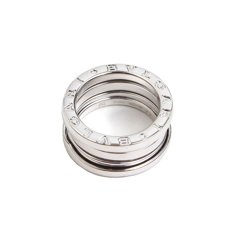 Bulgari B.Zero1 750 White Gold 2-Ring Ring 7 45820581