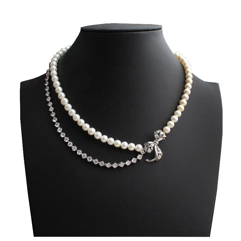 Other Brand Jestina White Pearl Crystal Necklace 102019344