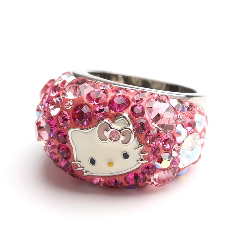 Swarovski Hello Kitty Pink Ring 12345 98153603