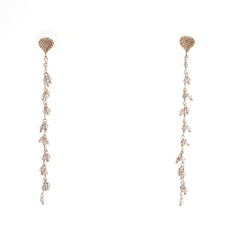 Other Brand Hessed and J Bead Earrings 75077720