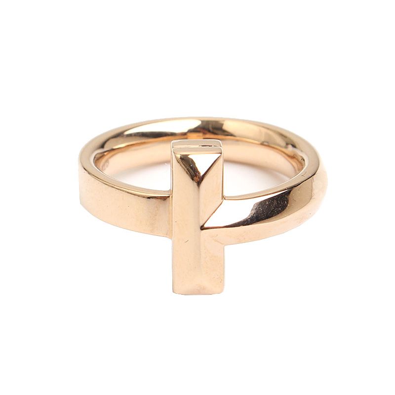 Tiffany & Co T1 Rose Gold Ring 14 59334095