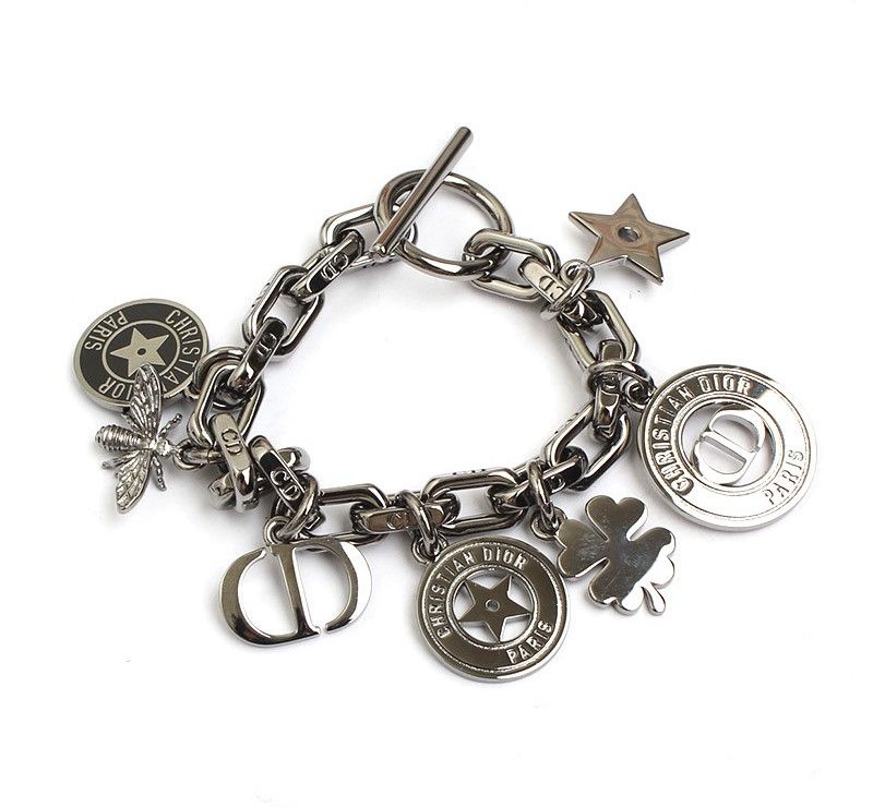 Dior Grey Iconic Charm Bracelet 12345 31739926