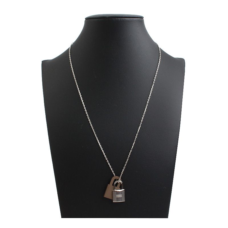 Hermes Silver Cadena Necklace 55391874