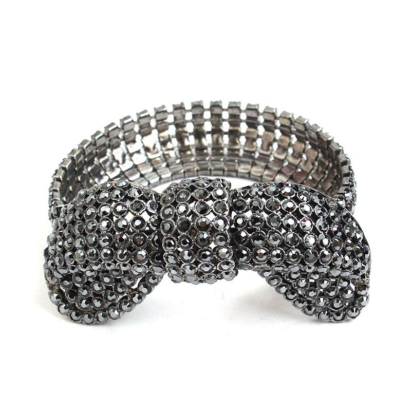 Balenciaga Crystal Ribbon Bracelet 51231901