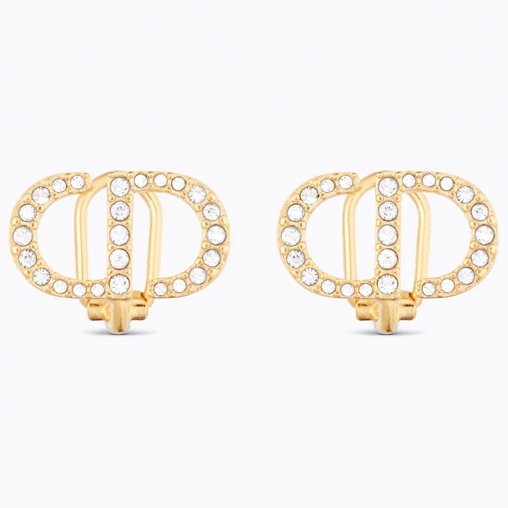 Dior Petit CD Clip Stud Earrings E2366WOMCY 03S 120925658