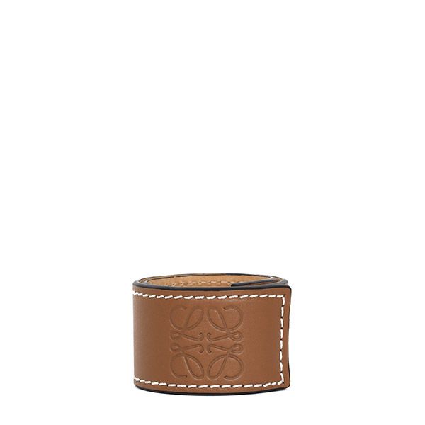 Loewe Tan Anagram Small Slab Bracelet 122763298
