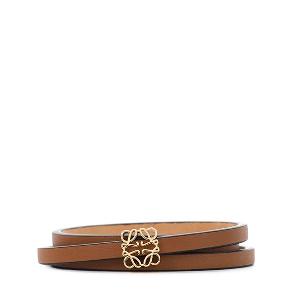 Loewe Tan Anagram Twist Bangle Bracelet J920240X17 2530 00004 124093567