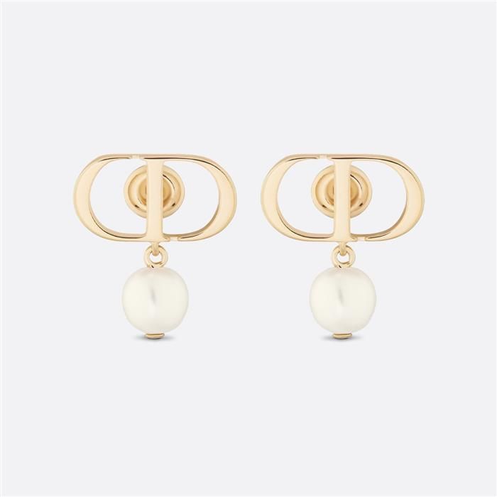 Dior Petit CD Pearl Earrings E1520PTCRS_D301 118190063
