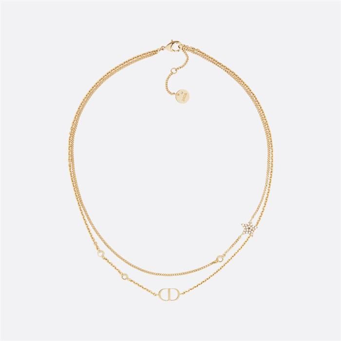 Dior Petite CD Double Necklace D301 118187301