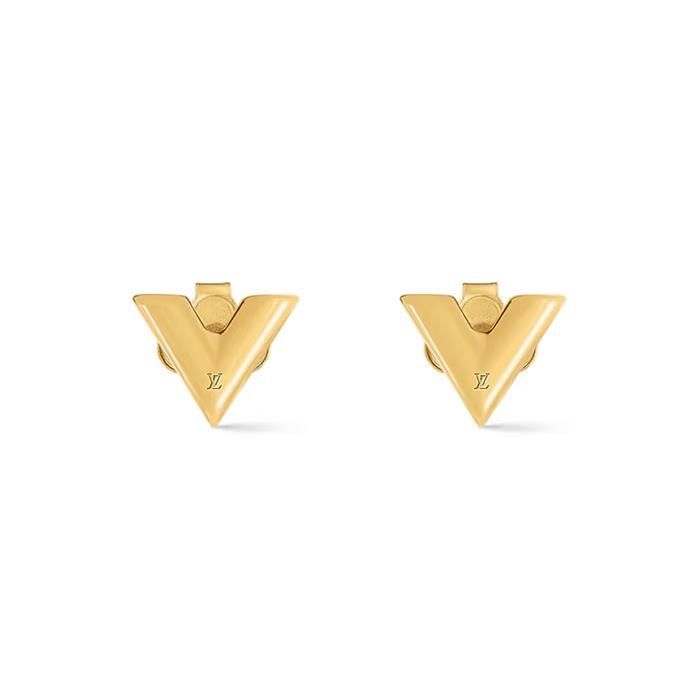 Louis Vuitton Essential V Stud Earrings M68153 118189955