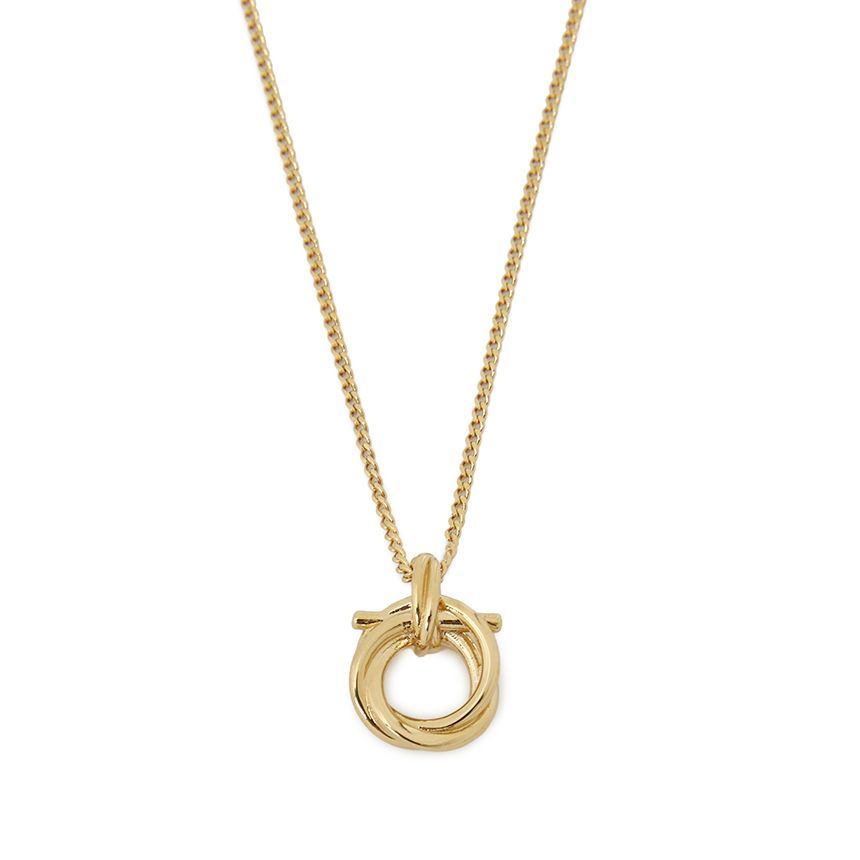 Salvatore Ferragamo Gancini Women's Necklace 760672 0765594 128299531