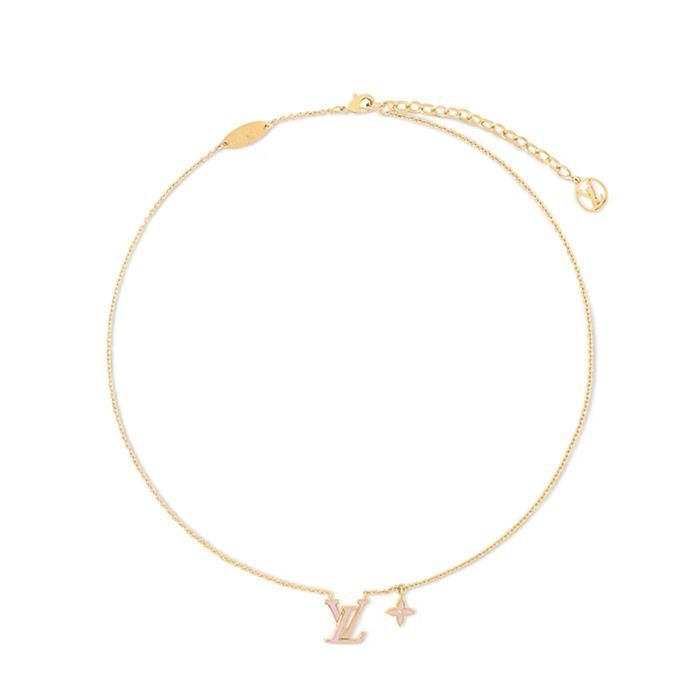 Louis Vuitton Iconic Enamel Necklace Pink M01215 118187360