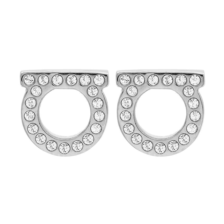 Salvatore Ferragamo Crystal Earrings 76 0123 002 Limited Edition 30 pcs 87305263