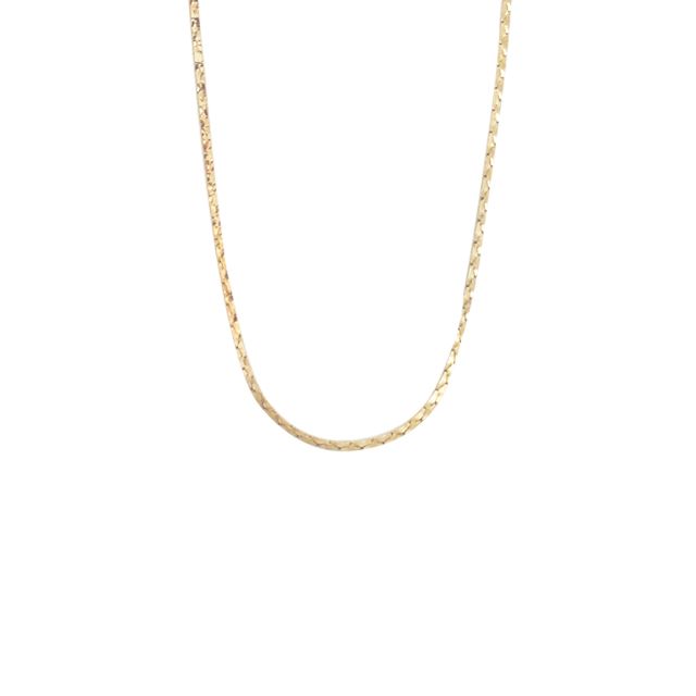 Saint Laurent YSL Logo Court Chain Necklace / Gold 8060 819794 Y1500 8060 133102522