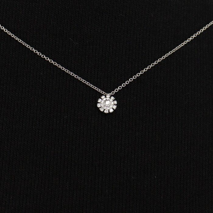 Damiani 18k White Gold Margherita Necklace 20074583 133067605