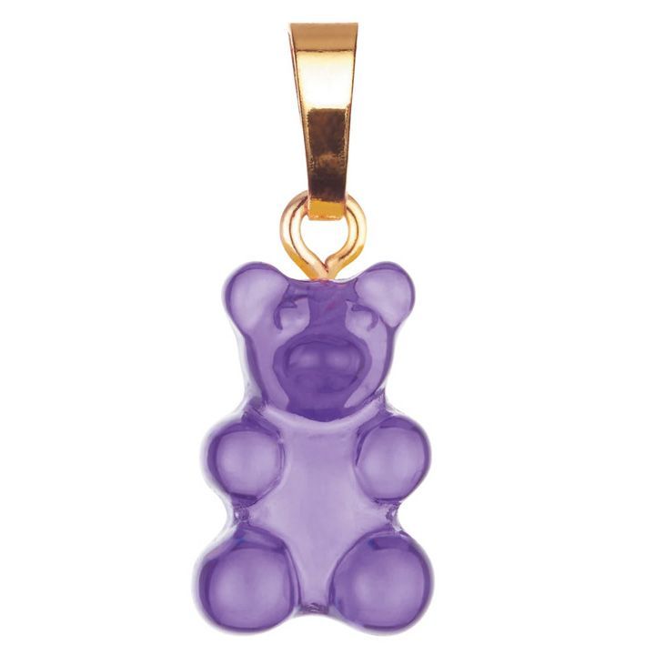 Crystal Haze Jewelry Crystal Haze Nostalgia Bear Pendant Purple 133032291