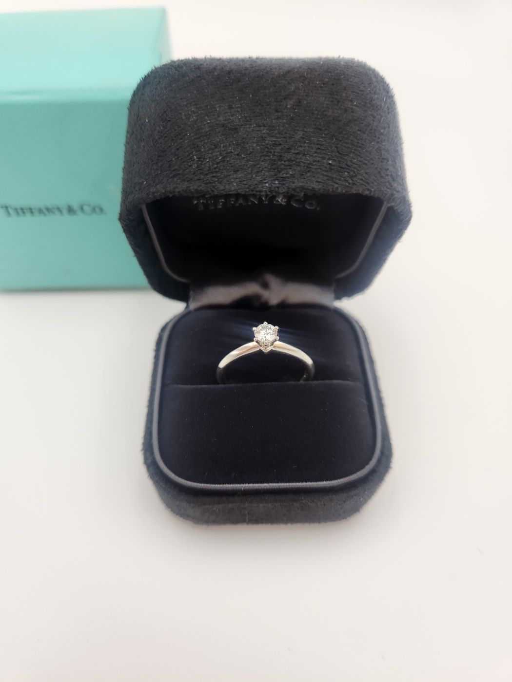 Tiffany & Co Tiffany Diamond Platinum Ring 0.28ct 133045699
