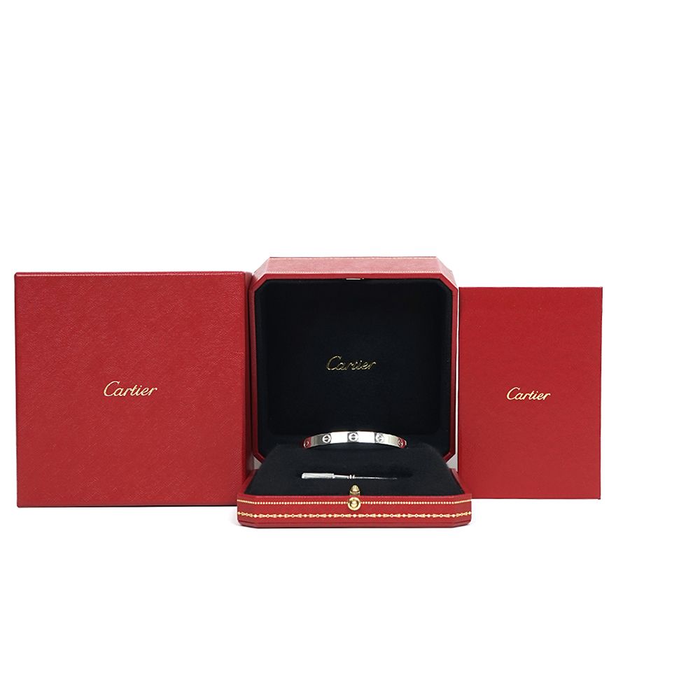 Cartier Love Bracelet White Gold 17 119736534