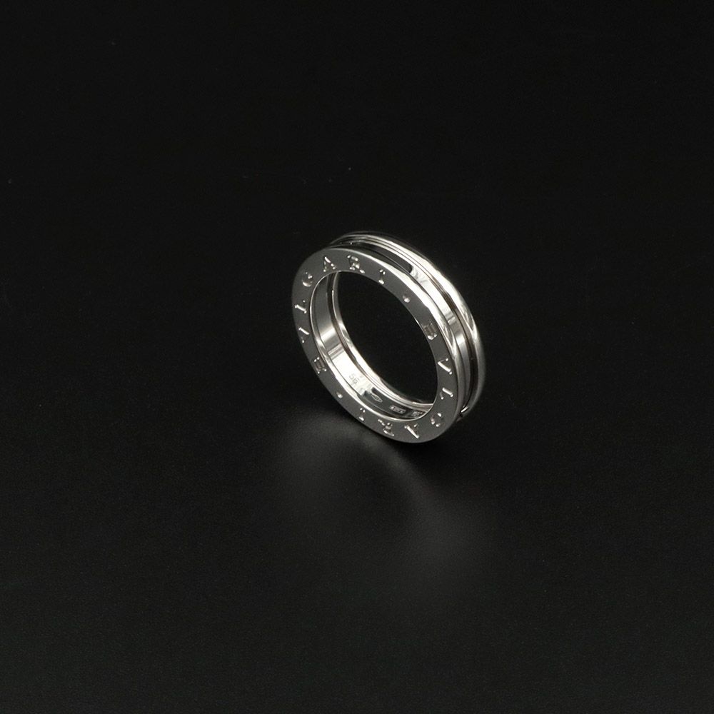 BVLGARI Bulgari 18K 750 White Gold B.Zero1 1-Band Ring 56 119542106