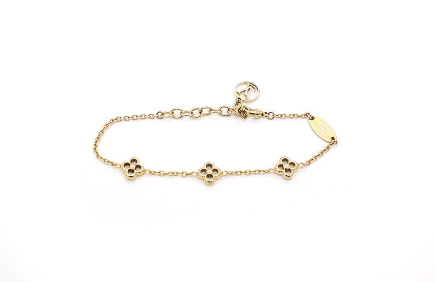 Louis Vuitton LV Flower Full Charm Chain Bracelet M68127 A Grade 125700272