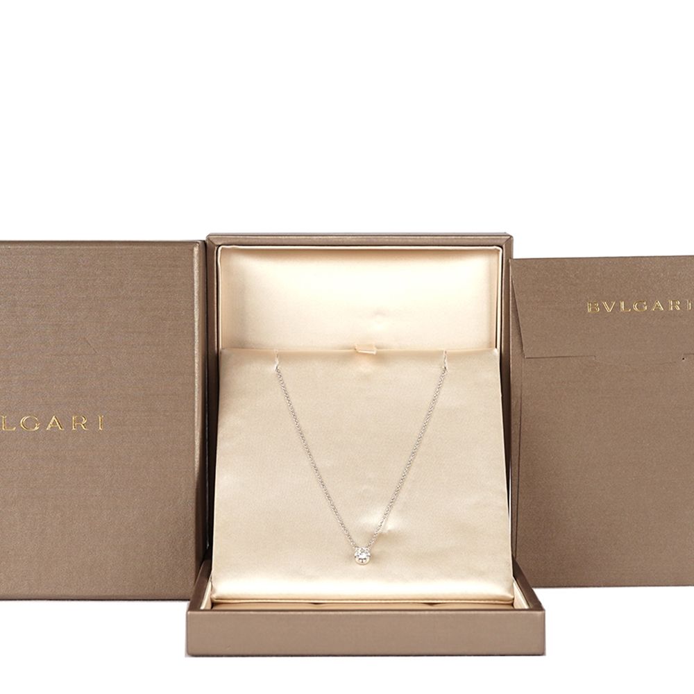 Bulgari Corona Diamond Necklace 0.3ct 67834735