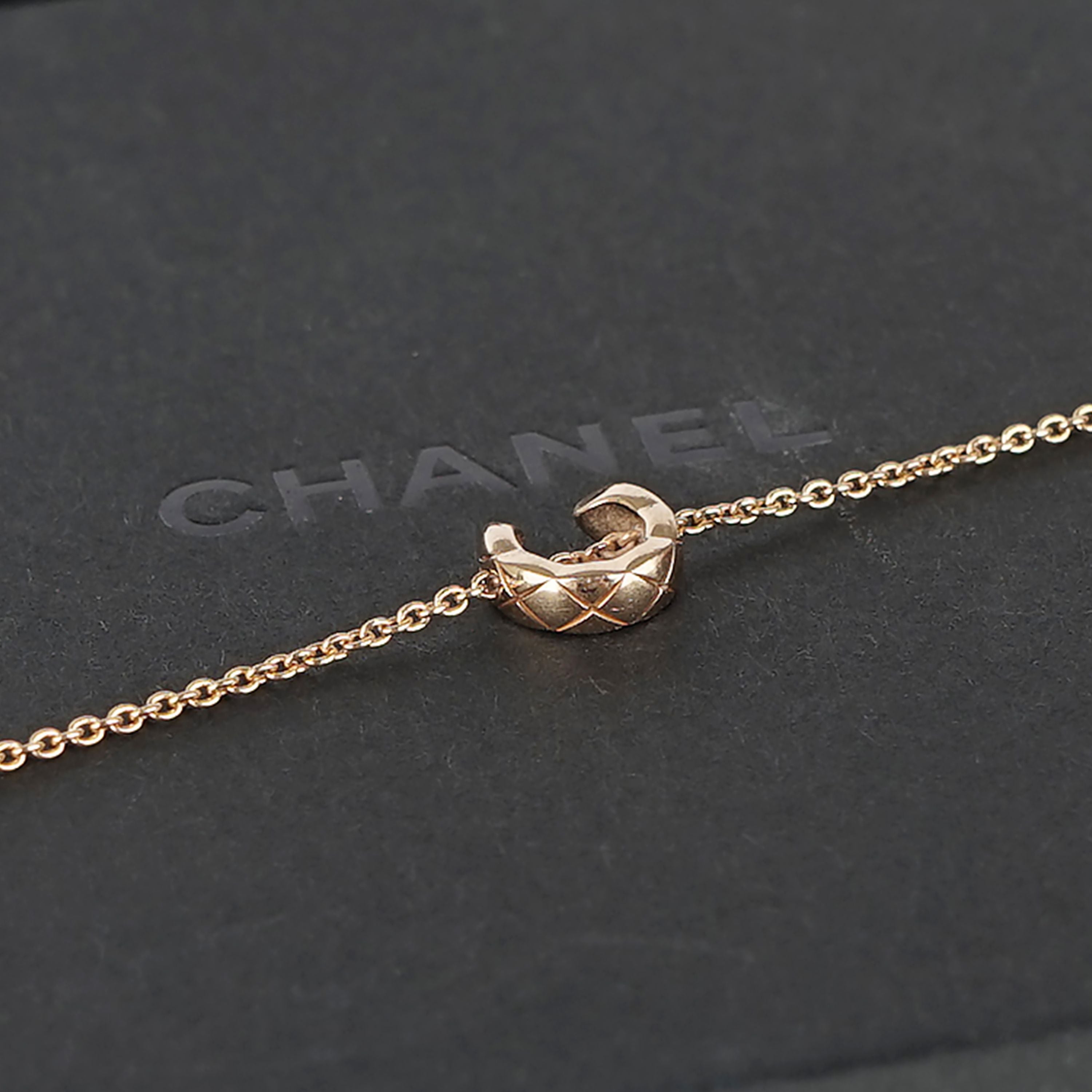 CHANEL Coco Bracelet Beige Gold J12303 2023 61201967