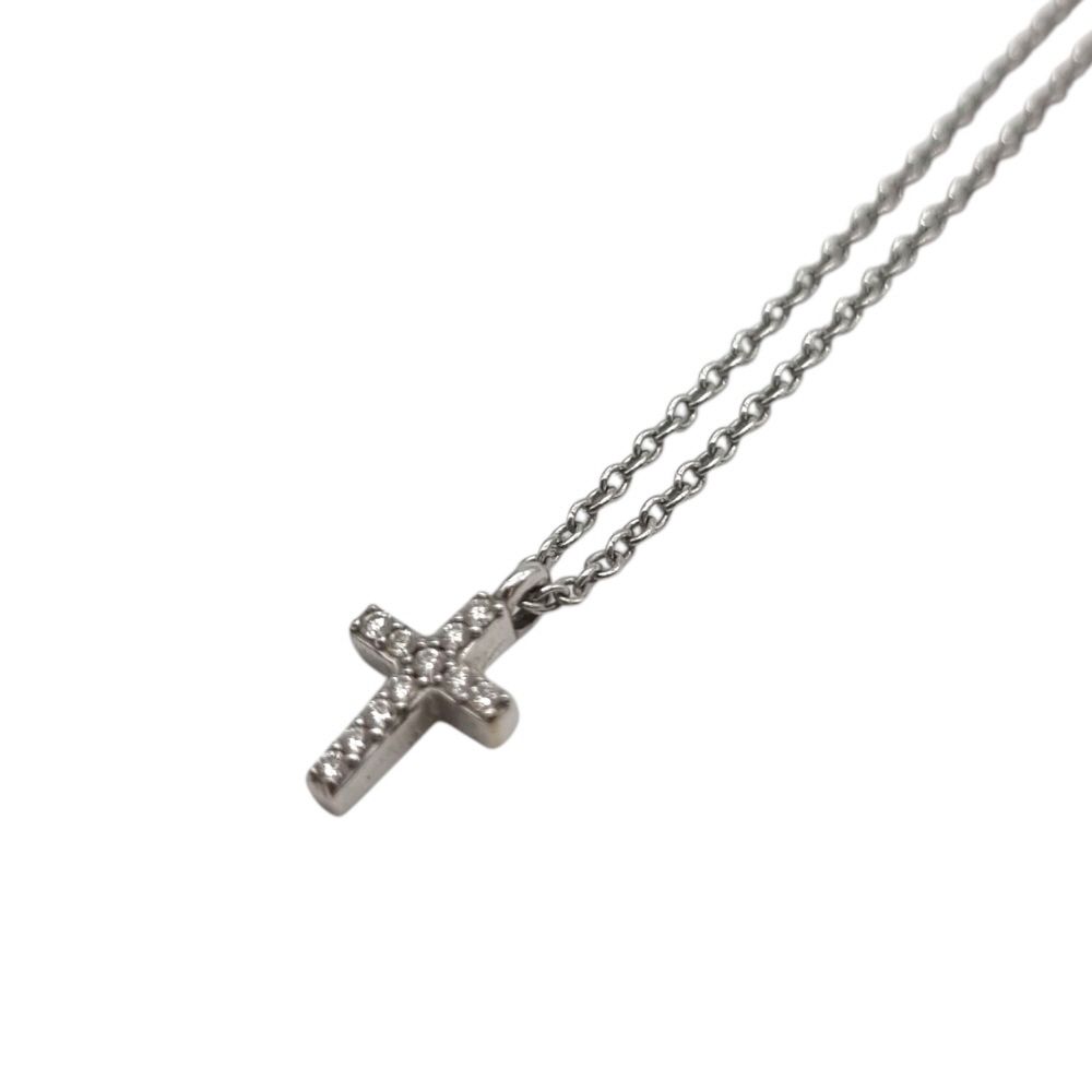Tiffany & Co Tiffany Mini Cross Necklace TIB041417 132961374
