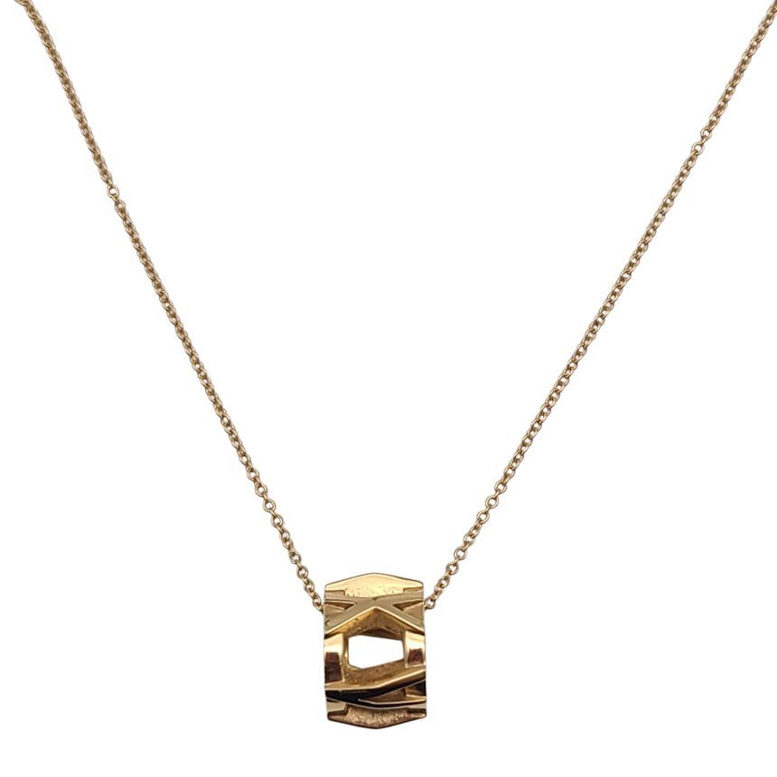 Tiffany & Co Tiffany Atlas X Open Pendant Necklace 121924 122943817