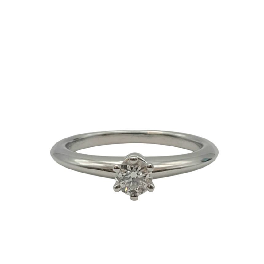 Tiffany & Co Unused 0.23ct Diamond Ring 10.5 115041428