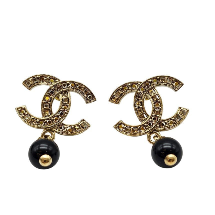 CHANEL CC Crystal Drop Earrings CHA102013 116937414