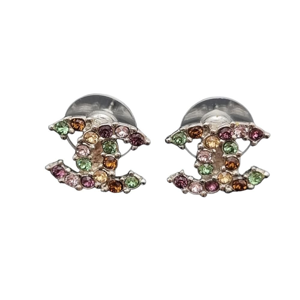 CHANEL Unused CC Logo Earrings 92410578
