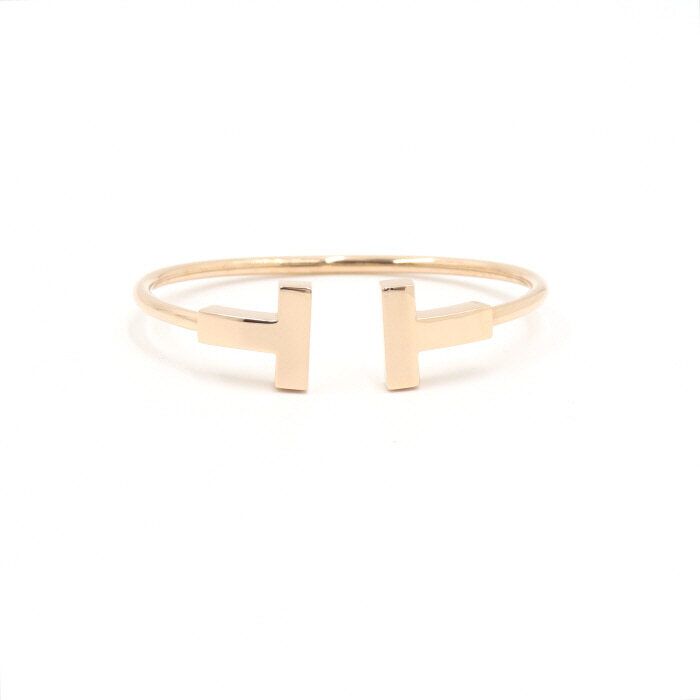 Tiffany & Co Wide Wire Bracelet Women's Bangle aa49831 132992195