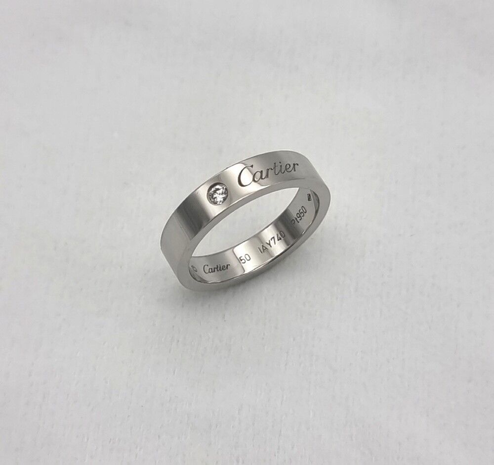 Cartier Wedding Band Diamond Ring 48214524