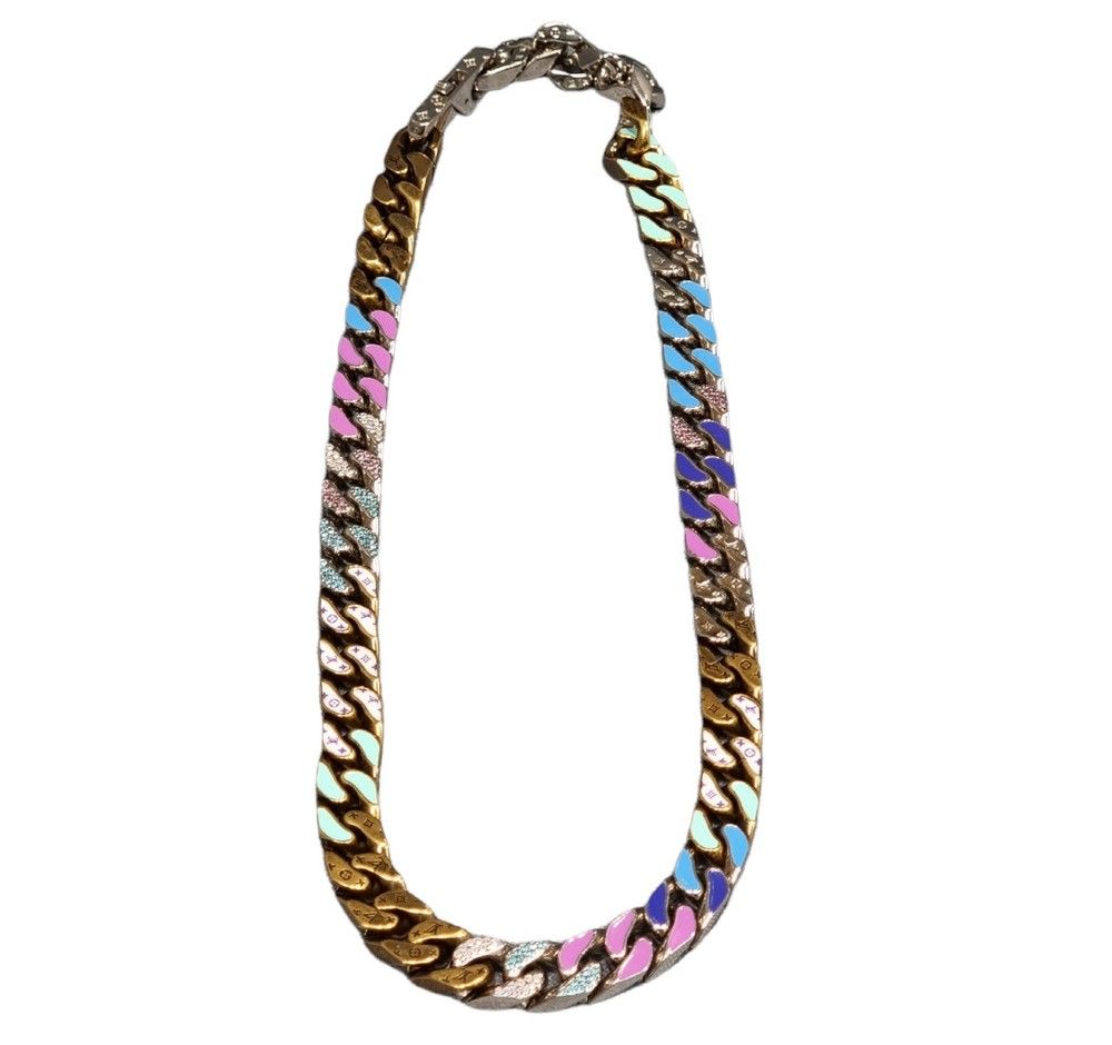 Louis Vuitton Virgil Abloh Crystal Sophie Monogram Necklace 29904124