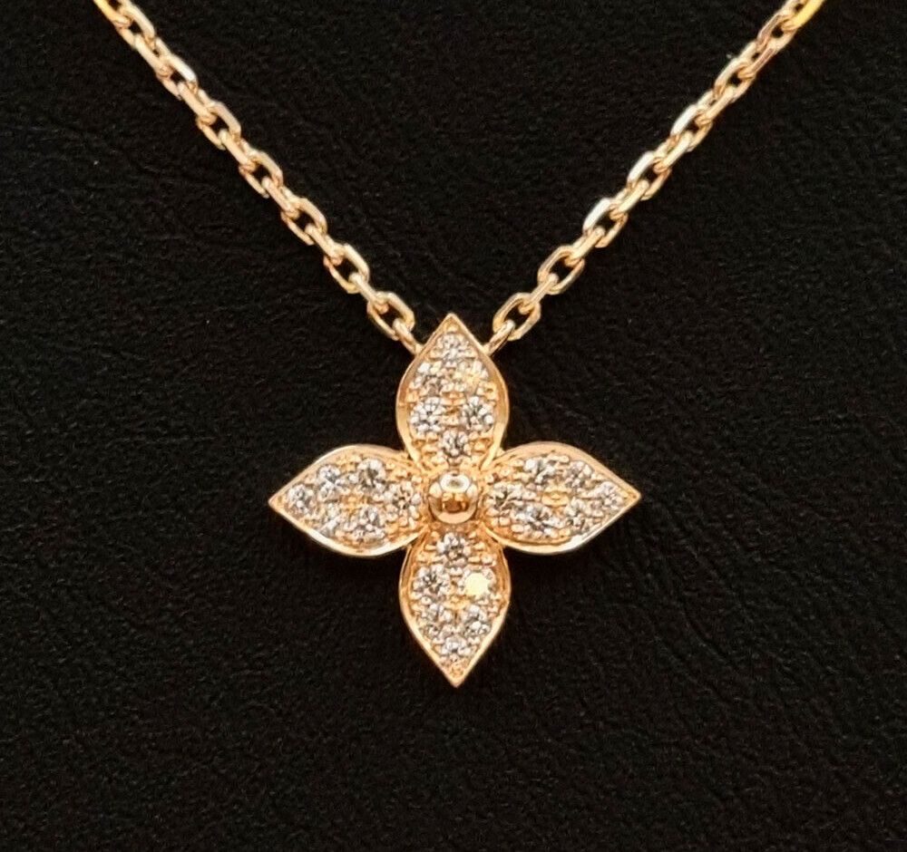 Louis Vuitton Diamond Ethel Blossom Necklace 7574409873 132955944