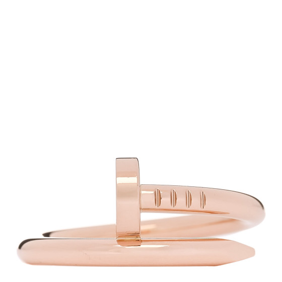 18K Pink Gold Juste Un Clou Ring 57 8
