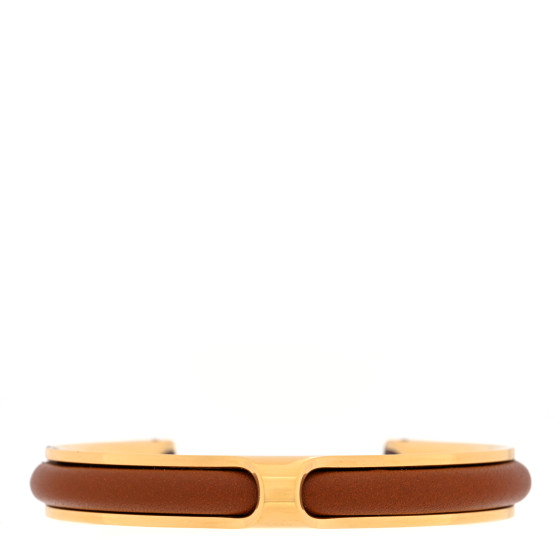 Tadelakt Kyoto Cuff Bracelet M Gold