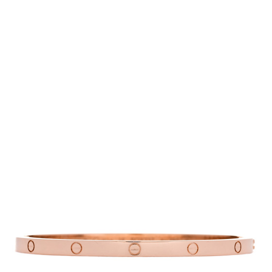 18K Pink Gold Small LOVE Bracelet 16
