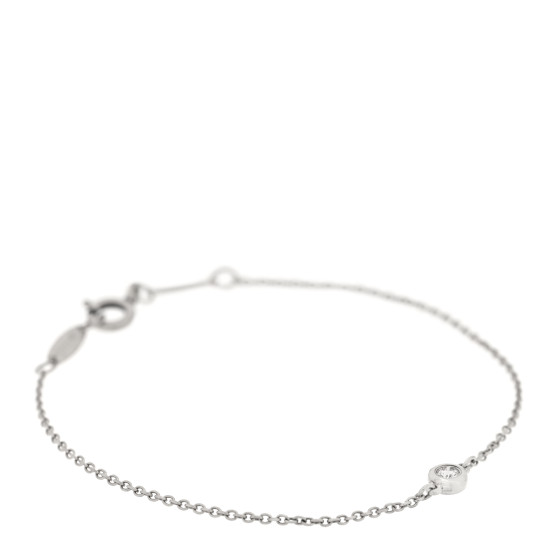 Sterling Silver Diamond .05ct Elsa Peretti Diamonds by the Yard Bracelet