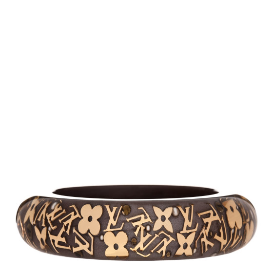 Resin Swarovski Medium Inclusion Bracelet GM Praline