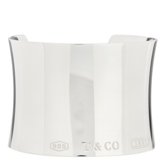 Sterling Silver Wide 1837 Cuff Bracelet
