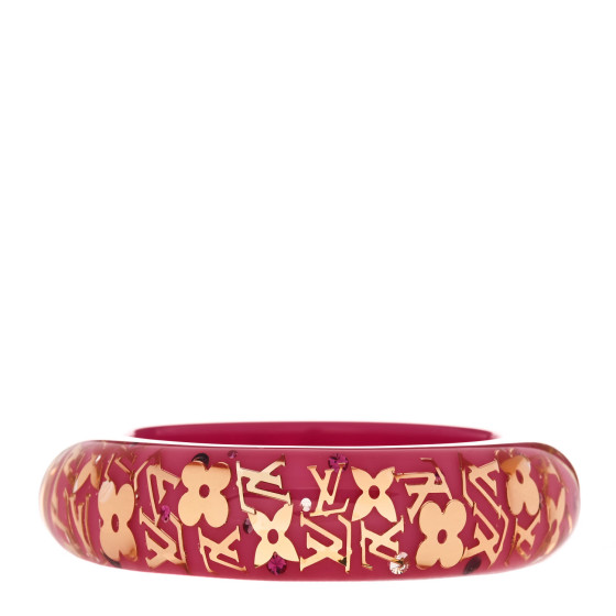 Resin Swarovski Medium Inclusion Bracelet GM Rose Pop