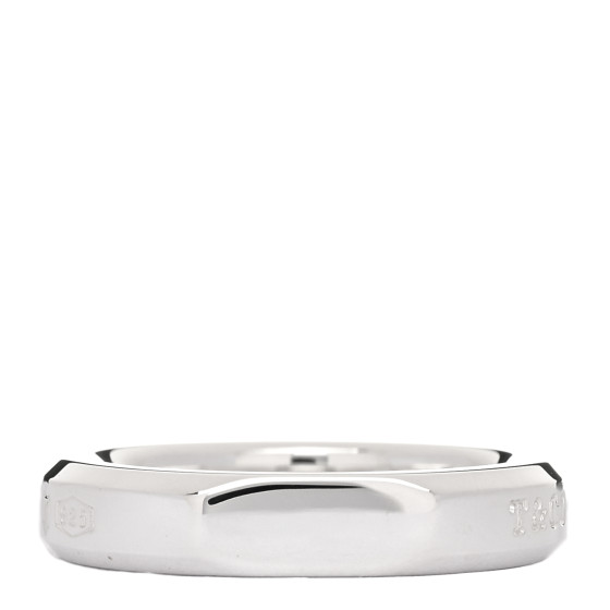 Sterling Silver Makers Narrow Slice Ring 50 5.5