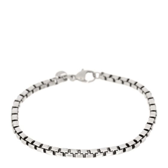 Sterling Silver 4mm Venetian Link Bracelet