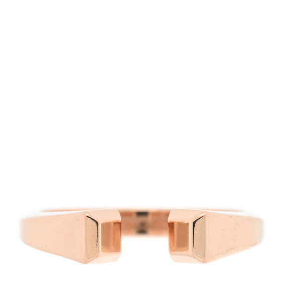 18K Rose Gold PM Clou de Forge Ring 50 5.25