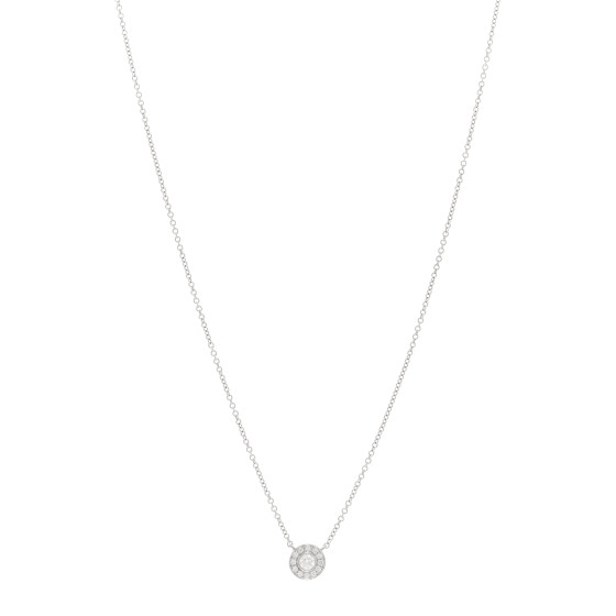 Platinum Diamond Soleste Pendant Necklace