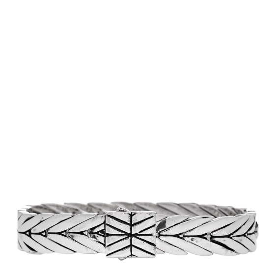 Sterling Silver 11mm Modern Chain Bracelet